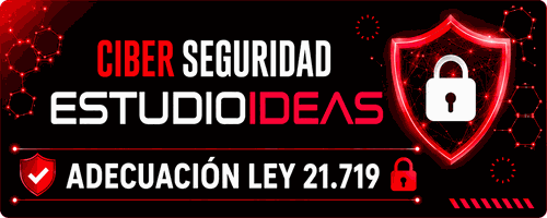 Ciberseguridad EstudioIdeas - Adecuación Ley 21.719