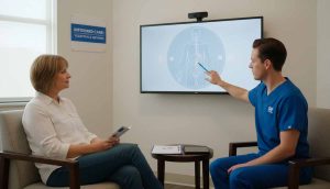 tomografía con medio de contraste